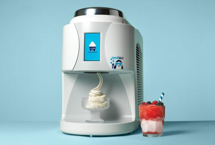 ColdSnap machine dispensing ice cream